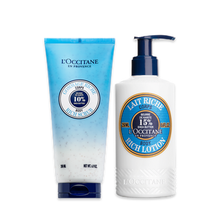 Ritual Corporal Karit&eacute;: Esfoliante e Lo&ccedil;&atilde;o